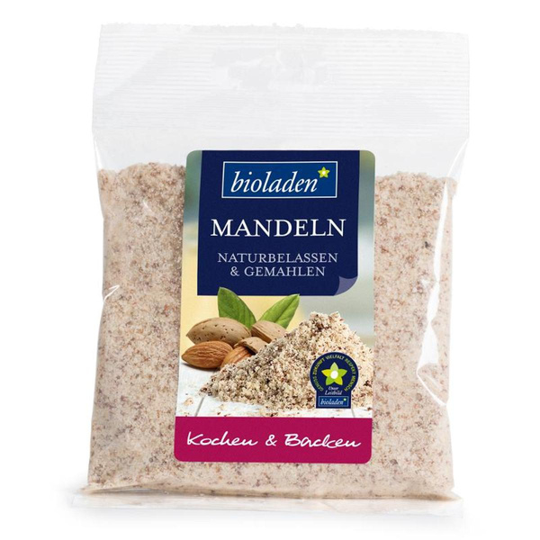 Produktfoto zu bioladen - Mandeln natur gemahlen - 100g