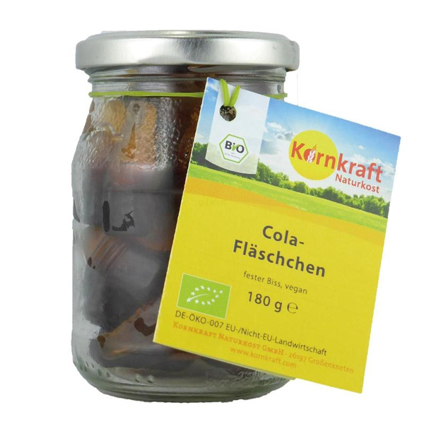Produktfoto zu Kornkraft - Colafläschchen im Mehrwegglas - 180g