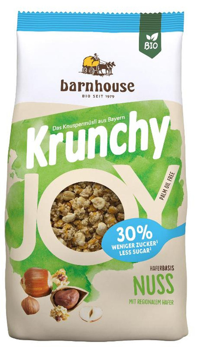 Produktfoto zu Barnhouse - Krunchy Joy Nuss - 375g