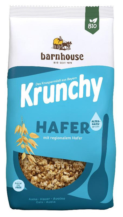 Produktfoto zu Barnhouse - Krunchy Pur Hafer - 375g