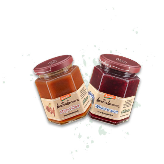 Gewinn Türchen 2: Fruchtaufstrich Mispel Zimt und Wintertraum 