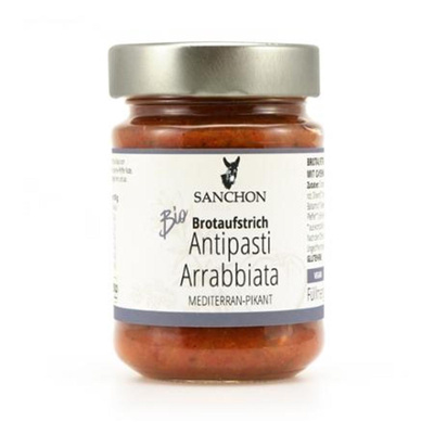 Produktfoto zu Sanchon - Brotaufstrich Antipasti Arrabbiata - 190g