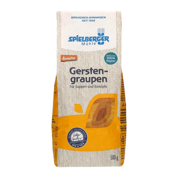 Produktfoto zu Spielberger - Gerstengraupen - 500g
