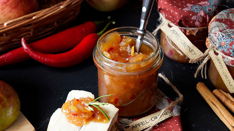 Rezeptbild für 209. Apfel Chutney mit Ingwer