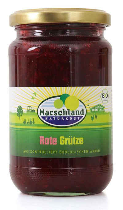 Produktfoto zu Marschland - Rote Grütze - 370g