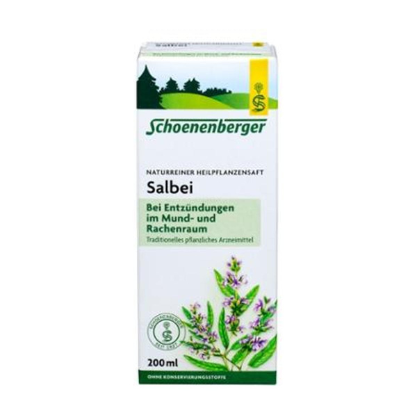 Produktfoto zu Schoenenberger Salbei-Saft - 200ml