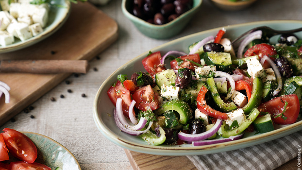 Rezeptbild für 184. Griechischer Bauernsalat