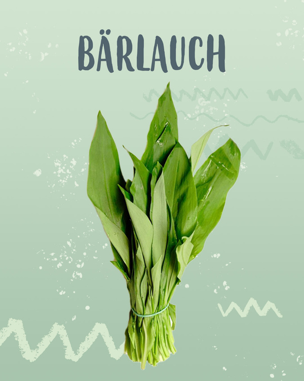 Das Bild zeigt einen frischen Bund Feldsalat vor einem hellgrünen Hintergrund. Der Text "Feldsalat" ist über dem Salat zu sehen.