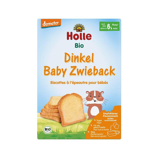 Produktfoto zu Holle - Baby Dinkel-Zwieback - 200g
