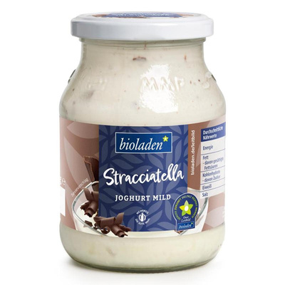 Produktfoto zu bioladen - Joghurt Stracciatella, 3,5% - 500g