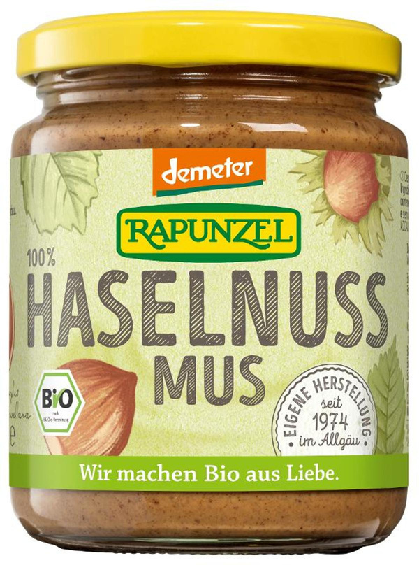 Produktfoto zu Rapunzel - Haselnussmus - 250g