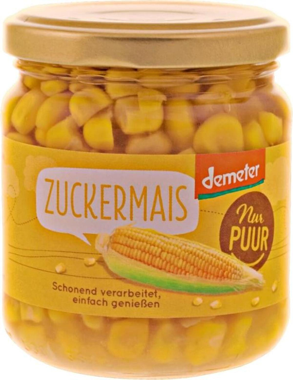 Produktfoto zu Nur Puur - Zuckermais - 200g