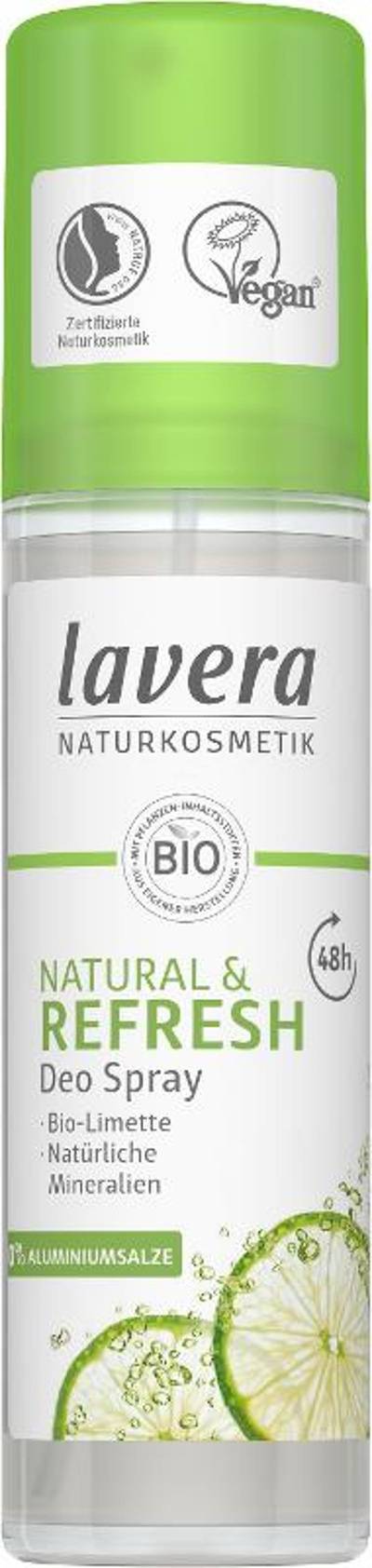 Produktfoto zu Lavera - Deo Spray Refresh - 75ml