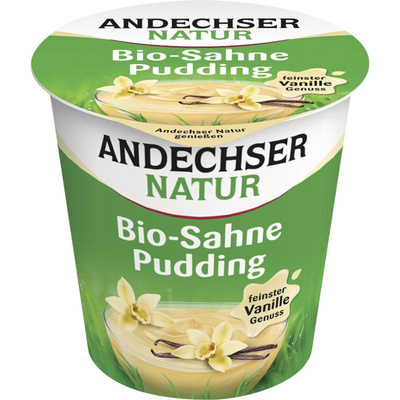 Produktfoto zu Andechser - Sahne Pudding Vanille - 150g