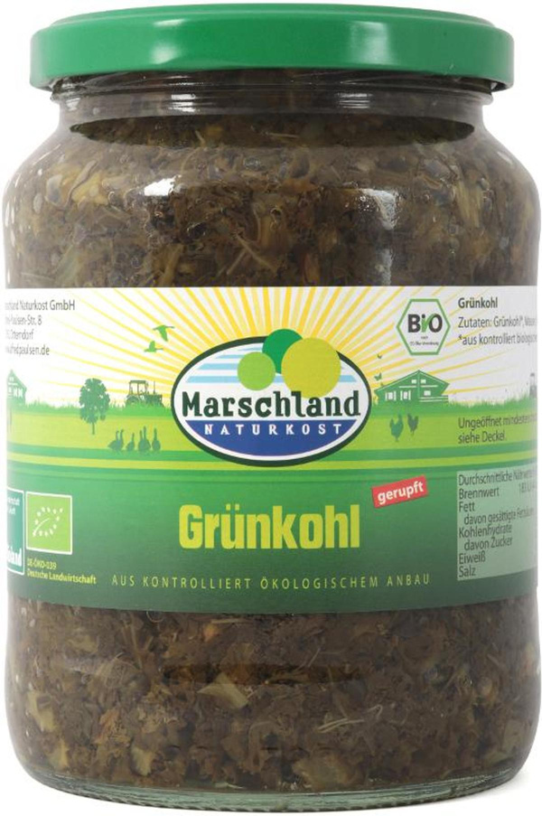 Produktfoto zu Marschland - Grünkohl - 660g