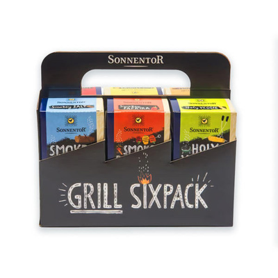 Produktfoto zu Sonnentor - Grillgewürze Sixpack - je 100g