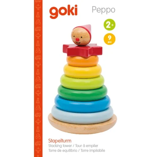 Produktfoto zu Stapel-Stehauf-Männch Peppo