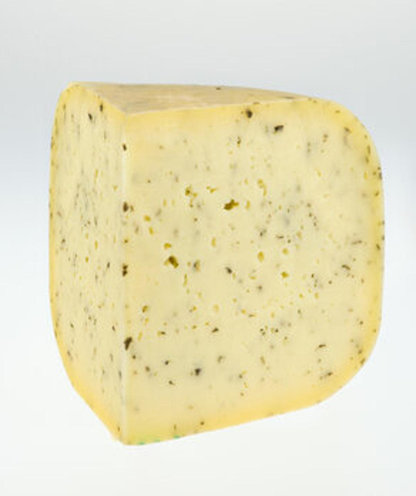 Produktfoto zu Butendieker - Schnittkäse, Basilikum-Knoblauch