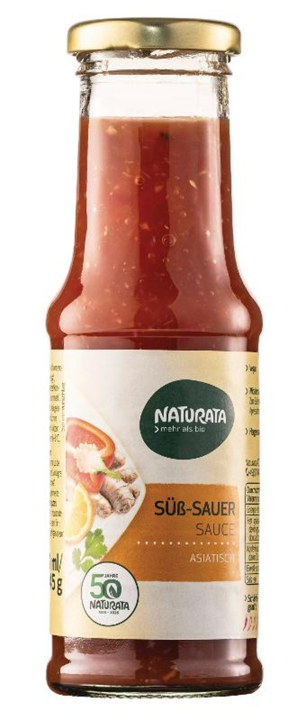 Produktfoto zu Naturata - Süß Sauer Sauce - 210ml