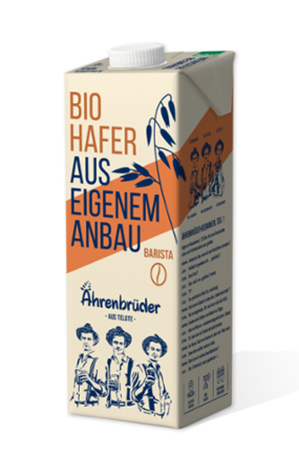 Produktfoto zu Ährenbrüder - Haferdrink Barista - 1l