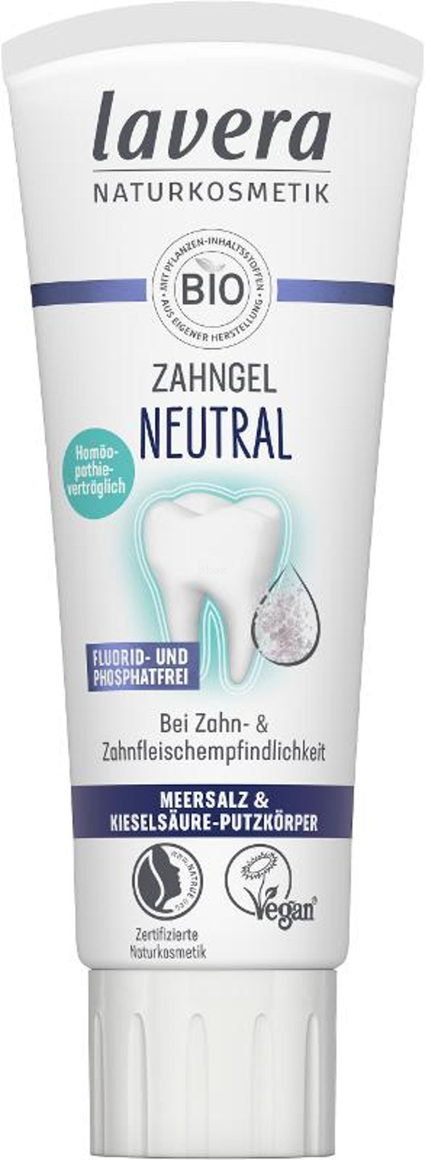 Produktfoto zu Lavera - Neutral Zahngel - 75ml