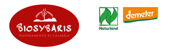 Logo Biosybaris Demeter naturland