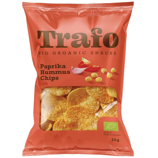 Produktfoto zu Trafo - Hummus Chips Paprika - 75g