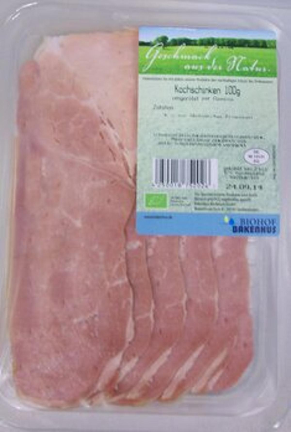 Produktfoto zu Bakenhus - Kochschinken - 80g