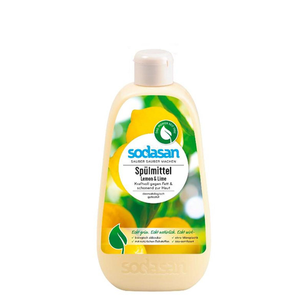 Produktfoto zu Sodasan - Geschirrspülmittel Lemon - 500ml