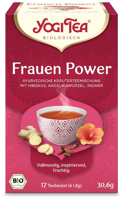 Produktfoto zu Yogi Tea - Frauen Power Tee - 17 x 1,8g