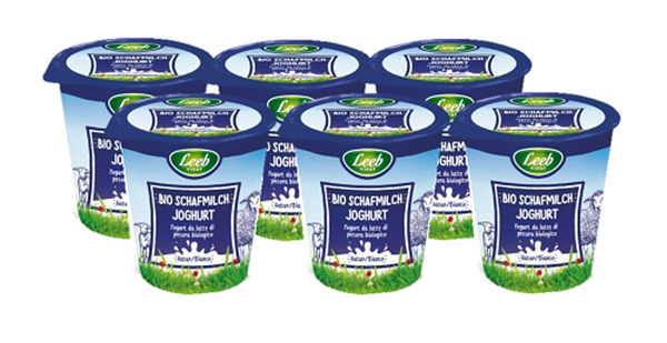 Produktfoto zu Leeb - Schafjoghurt Natur - 6 x 125g