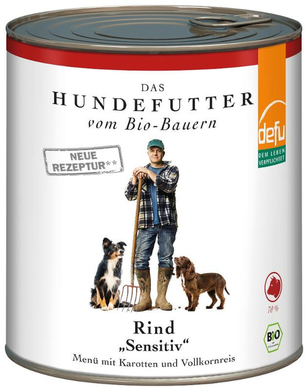 Produktfoto zu Nassfutter Hund Rind - 6x820g