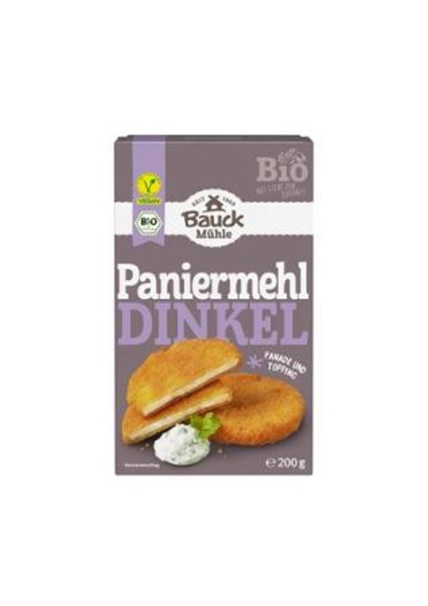 Produktfoto zu Bauckhof - Dinkel Paniermehl-Brösel - 200g