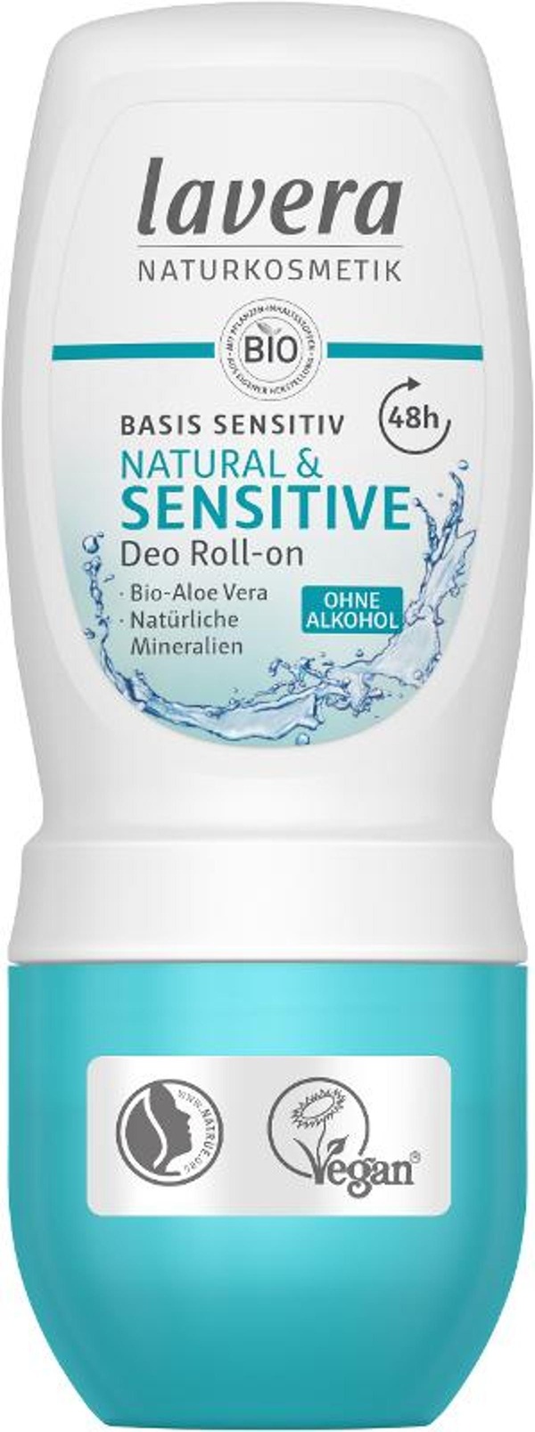 Produktfoto zu Lavera - Deo Roll on - basis sensitiv  - 50ml