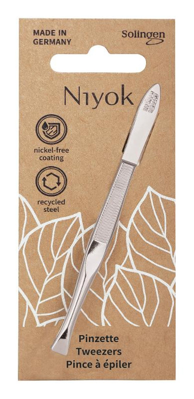 Produktfoto zu Niyok - Pinzette gerade Solingen Vitaloy