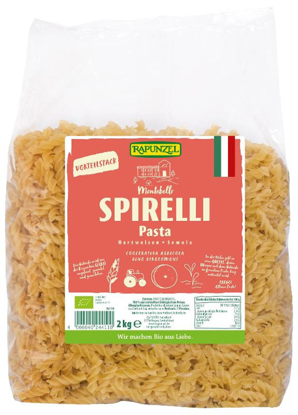 Produktfoto zu Rapunzel - Spirelli Semola - 2kg