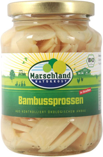Produktfoto zu Marschland - Bambussprossen - 340g