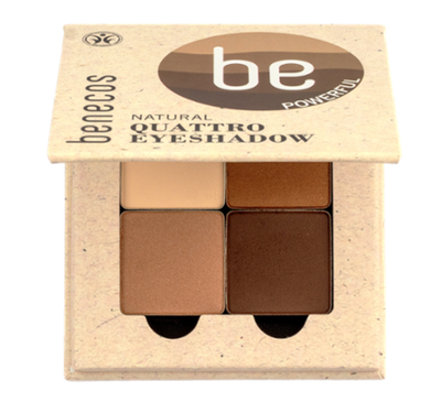 Produktfoto zu Benecos - Quattro Eyeshadow coffee cream- 4g