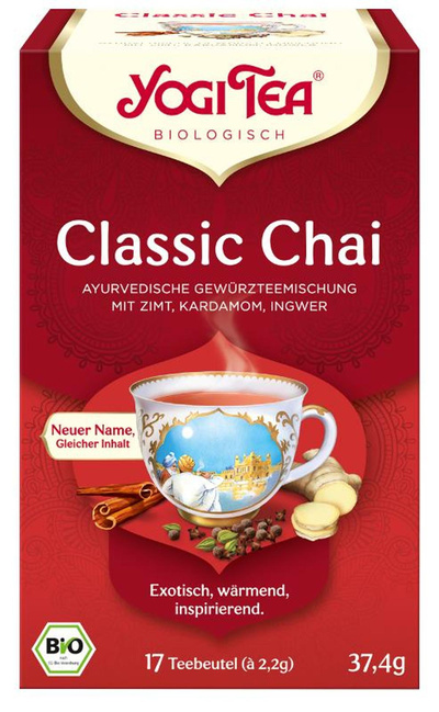 Produktfoto zu Yogi Tea - Classic - 17 x 2,2g