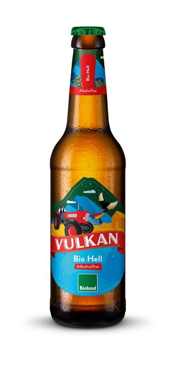 Produktfoto zu Vulkan - Hell, alkoholfrei - 0,33l