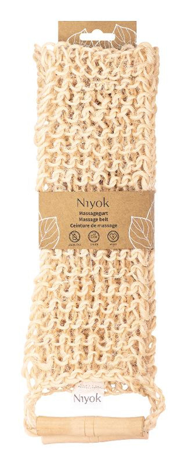 Produktfoto zu Niyok - Massagegurt aus Sisal