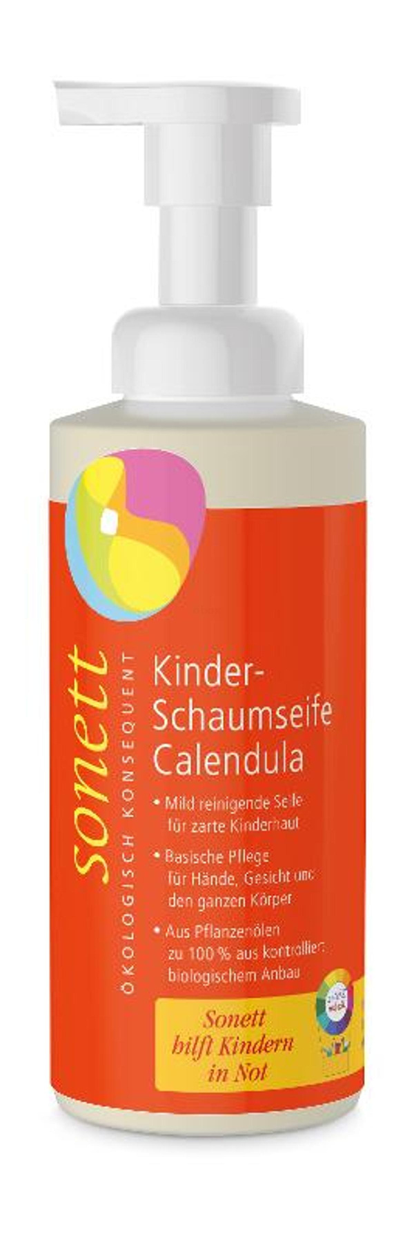 Produktfoto zu SONETT - Kinder Schaumseife Calendula - 200ml