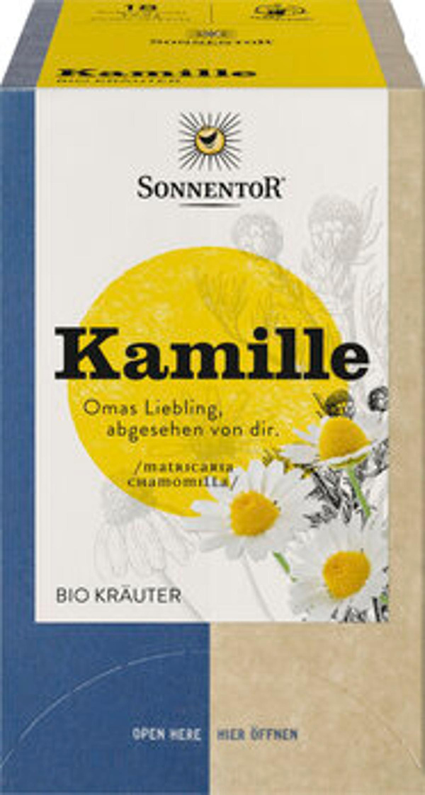 Produktfoto zu Sonnentor Kamille Teebeutel - 18x0,8g