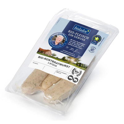 Produktfoto zu bioladen - Rostbratwurst Schwein & Kalb - 240g (3 Stück)