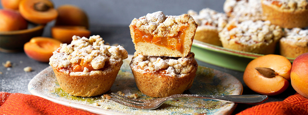 Ökokistenrezept des Monats - Aprikosenküchlein