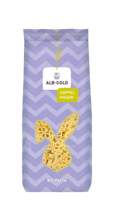 Produktfoto zu ALB GOLD - Hoppel Hasen Pasta - 250g