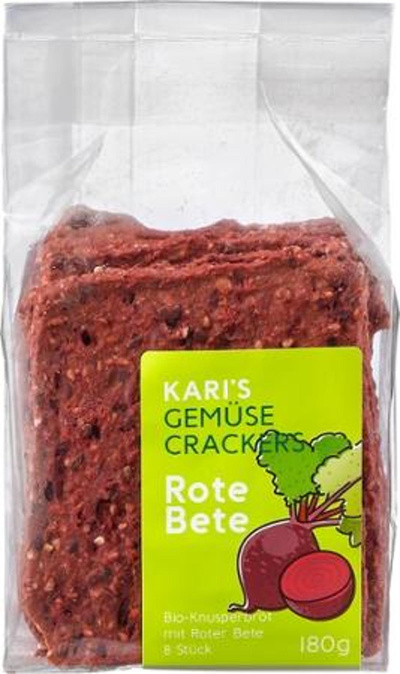 Produktfoto zu Kari´s - Gemüsecracker Rote Bete - 180g