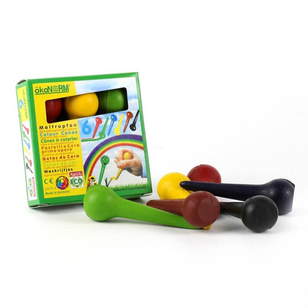 Produktfoto zu Maltropfen, 6 Farben