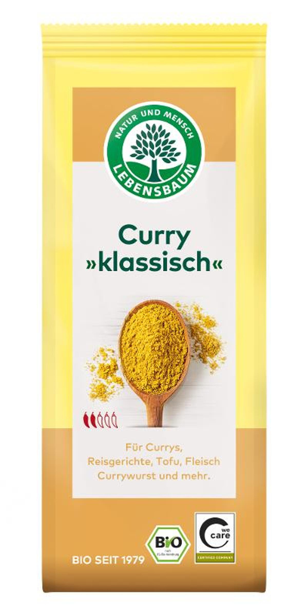 Produktfoto zu Lebensbaum - Currypulver klassisch - 50g