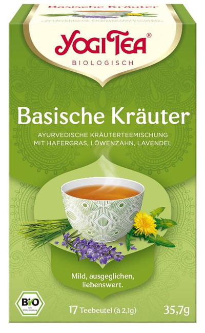 Produktfoto zu Yogi Tea - Basische Kräuter - 17 x 2,1g